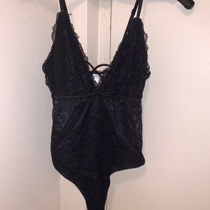 Black Lace Bodysuit